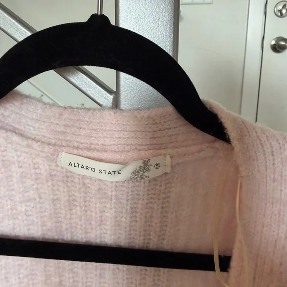 Altar'd State Pink Cardigan - Picture 3 of 3